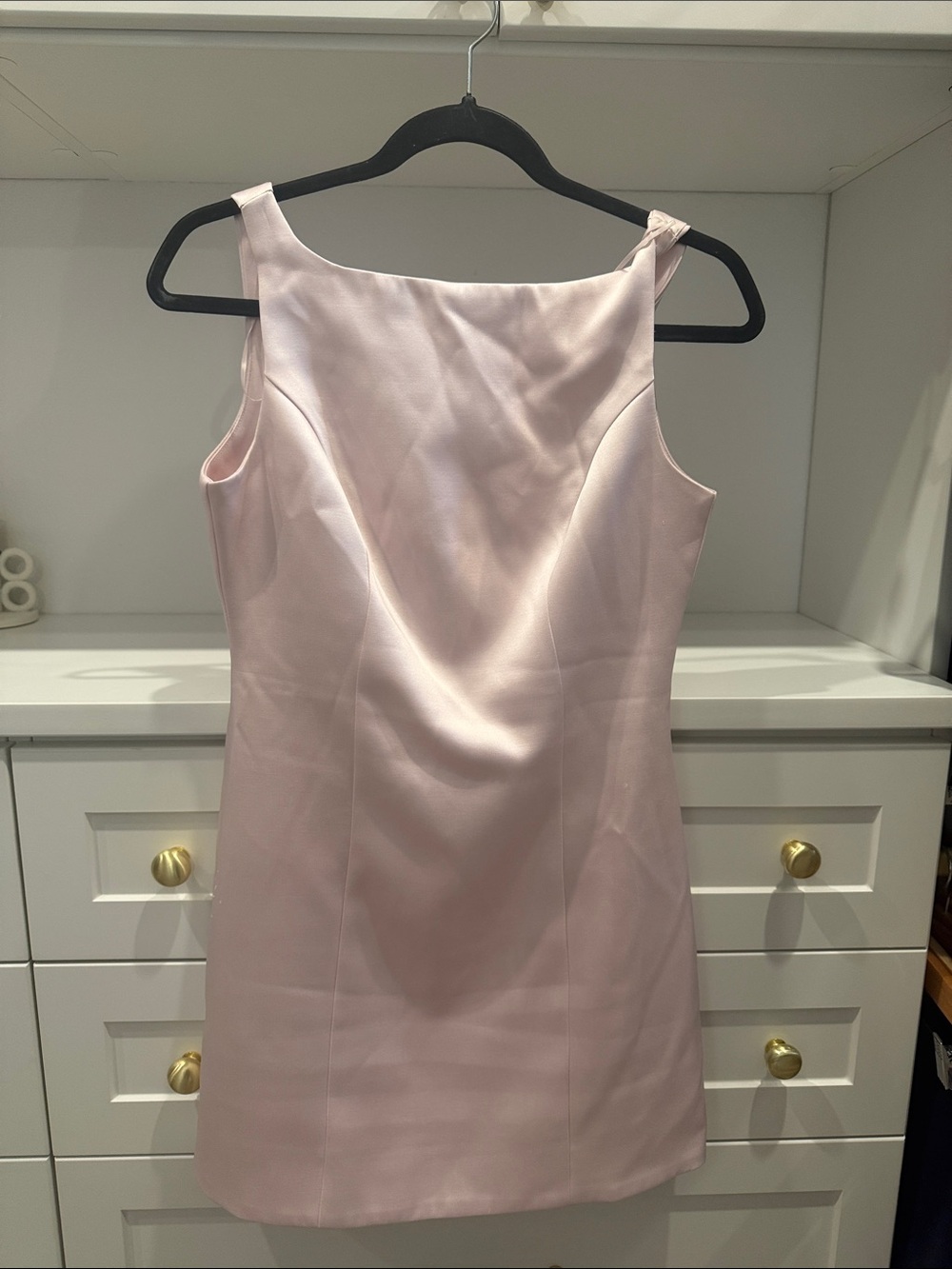 ASTR Sleeveless Light Pink Mini Dress